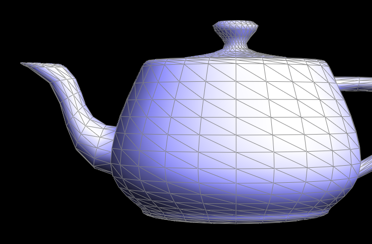 teapot.dae with smooth Phong shading